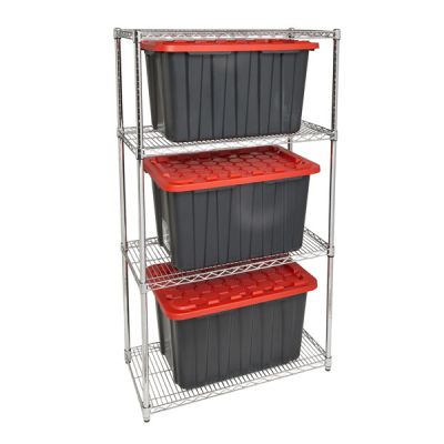 Dymon-Wire-Shelving-Kit-Four-Tier-Utility