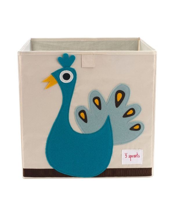 3 Sprouts Storage Peacock
