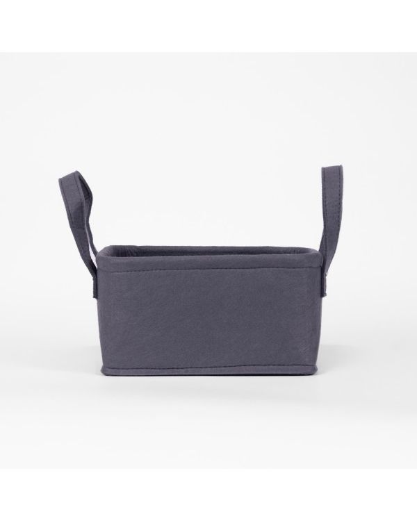 Mirabel Basket Grey Felt Small