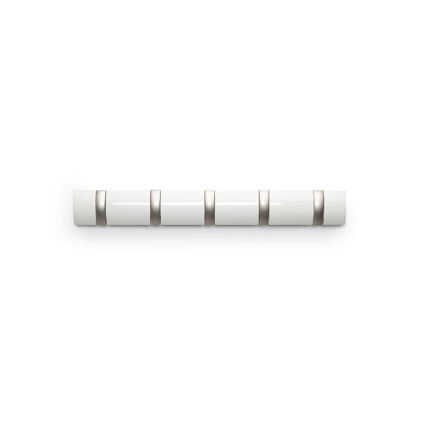 Umbra®-Flip-5-Hook--White-3