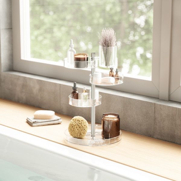 Umbra-Pirouette-Organizer-Clear-&amp