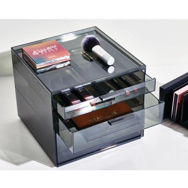 Cosmetic-Organizer-3-Drawer-Tall-Smoke-5