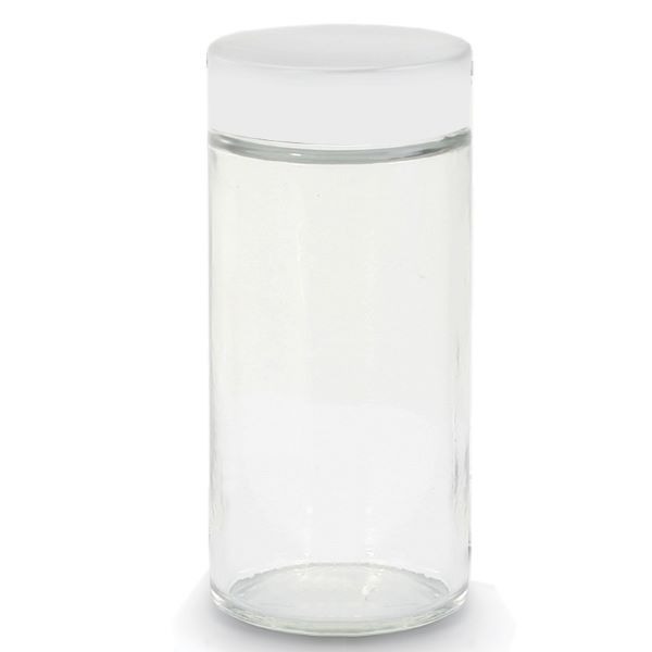 GLASS-SPICE-JAR-W/SHAKER-LID-WH-1