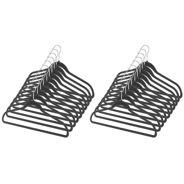 Spacemaker-Velvet-Suit-Hangers-20-pack-Black