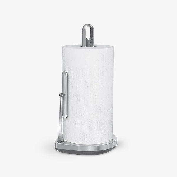 simplehuman-Pump-Paper-Towel-Holder,-brushed