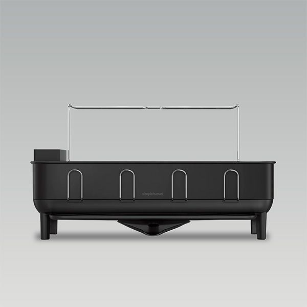 simplehuman-steel-frame-dishrack,-matte-black-stee