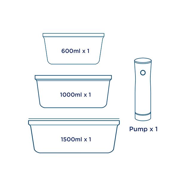 Dymon-Glass-Vacuum-Food-Container-Starter-Set