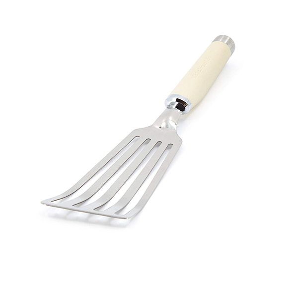 Kitchen-Aid-Stainless-Steel-Angled-Turner---Cream