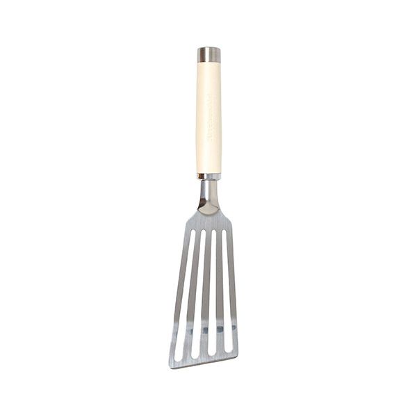 Kitchen-Aid-Stainless-Steel-Angled-Turner---Cream