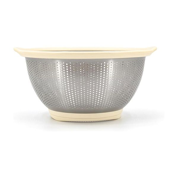 Kitchen-Aid-5qt-Stainless-Steel-Colander---Cream