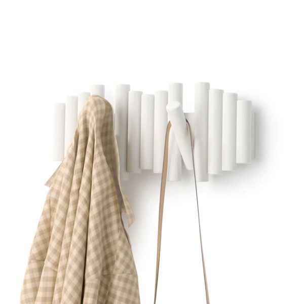 Umbra-Picket-5-Wall-Hook-White