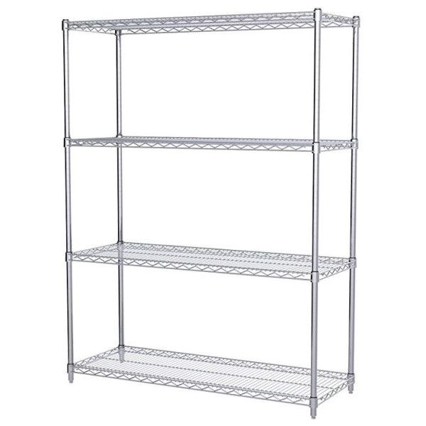 Dymon-Wire-Shelving-Kit-4-Tier-18x48x74