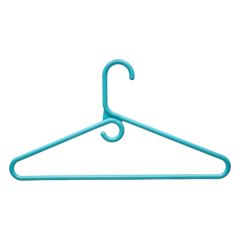 Dymon-Plastic-Clothes-Hanger-Aqua
