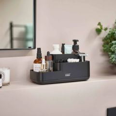 JJ Easystore Bathroom Caddy Black