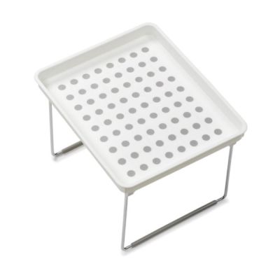 Madesmart®-Stacking-Cabinet-Shelf--Small--White-1