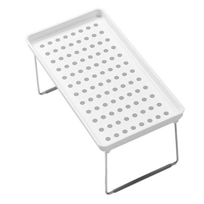 Madesmart®-Stacking-Cabinet-Shelf--Medium--White-1