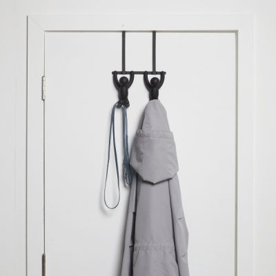 Umbra®-Buddy.--Over-Door-Double-Hook--Black-3