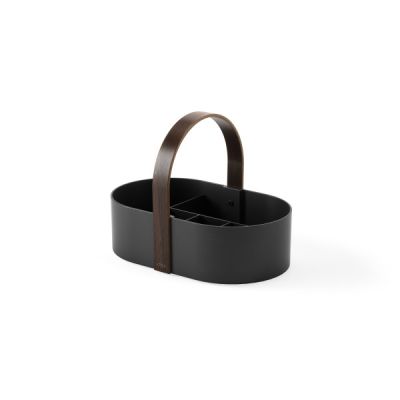 Umbra-Bellwood-Cosmetic-Caddy-Black/Walnut-1