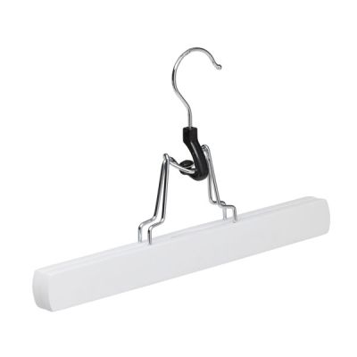 Dymon-Maple-Pant Hangers-White-2pk