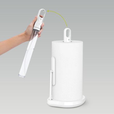 simplehuman-Pump-Paper-Towel-Holder,-white