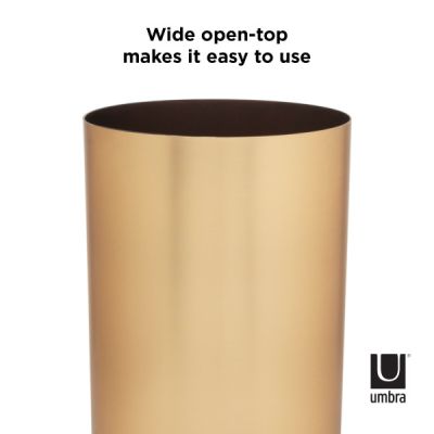 Umbra-Metalla-Trash-Can-Matte-Brass-6