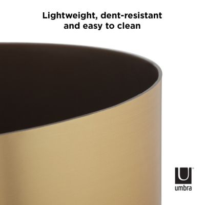 Umbra-Metalla-Trash-Can-Matte-Brass-8