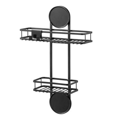 Metropolitan-Small-Shower-Caddy-Matte-Black-1