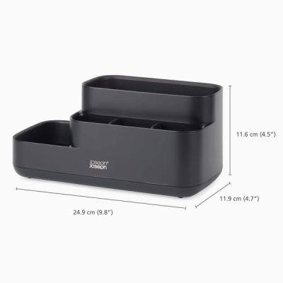 Easystore-Bathroom-Caddy-Black-4