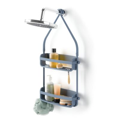 Umbra-Flex-Shower-Caddy-Slate
