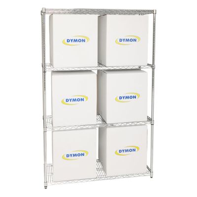 Dymon-Wire-Shelving-Kit-4-Tier-18x48x74