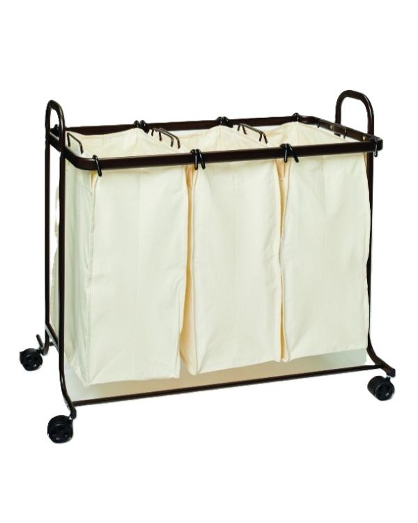 Dymon Devon Triple Laundry Sorter