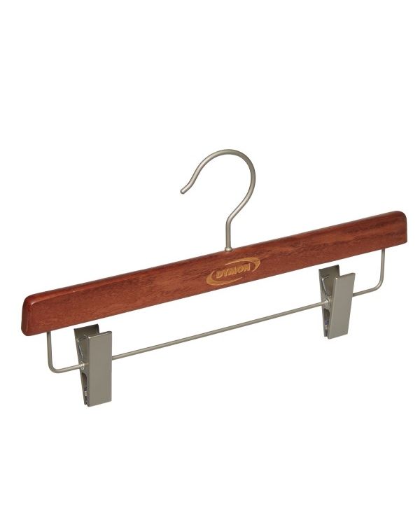 Dymon Quebec Pants Hanger Walnut Finish
