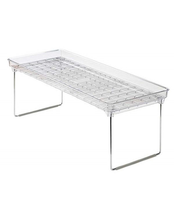 Madesmart® Stacking Cabinet Shelf Large Clear