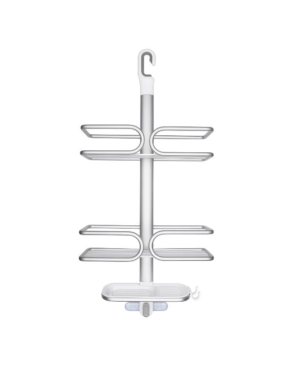 OXO Shower Caddy Aluminium 3 Tier