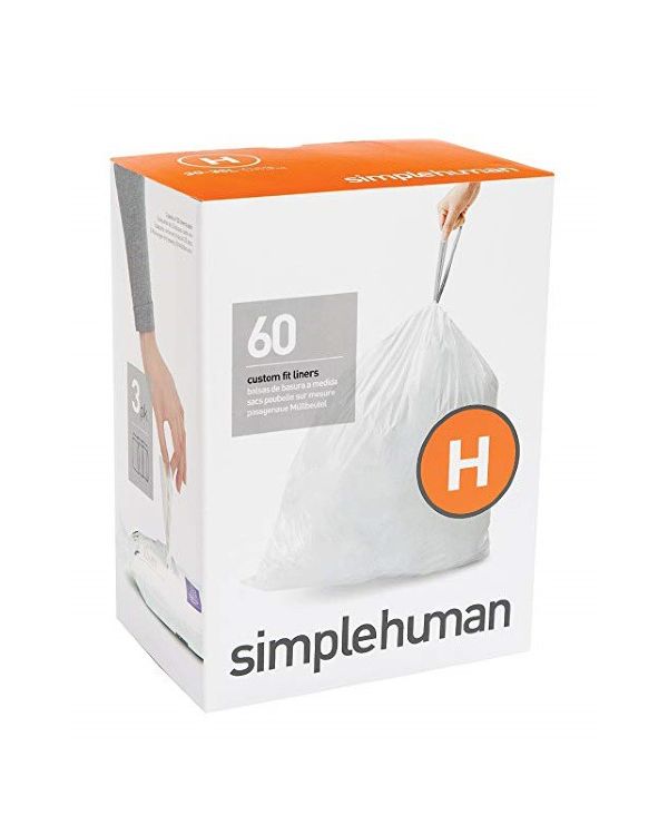 Simplehuman Custom Fit Liner H  60pk