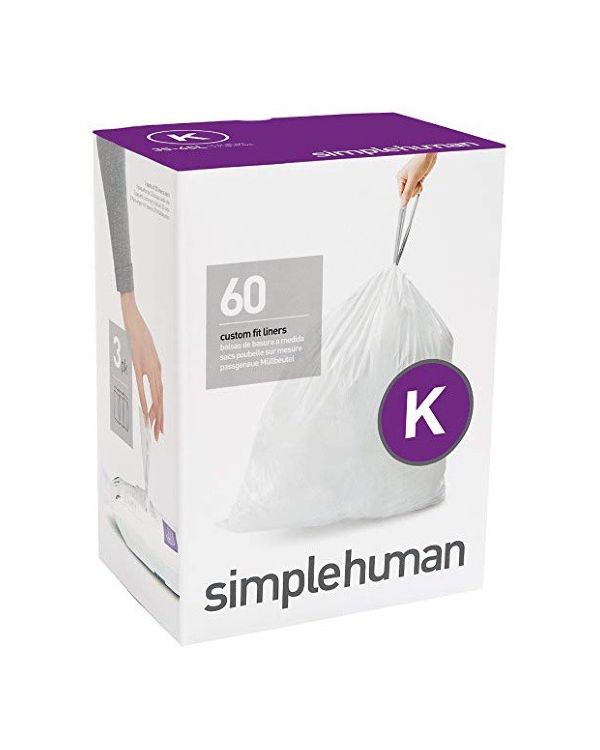 Simplehuman Custom Fit Liner K  60pk