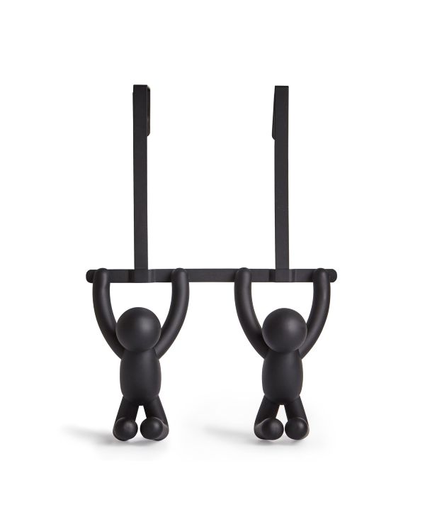 Umbra® Buddy.  Over Door Double Hook  Black