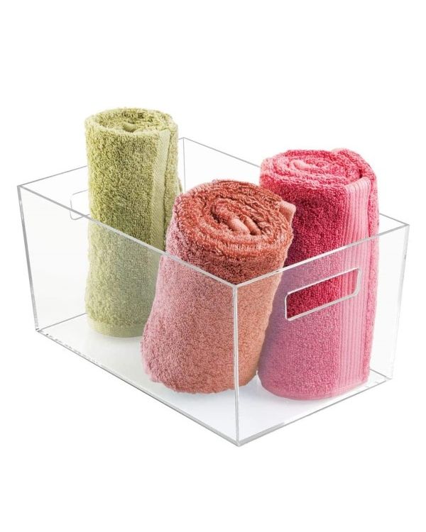 Clarity Vanity Bin Large