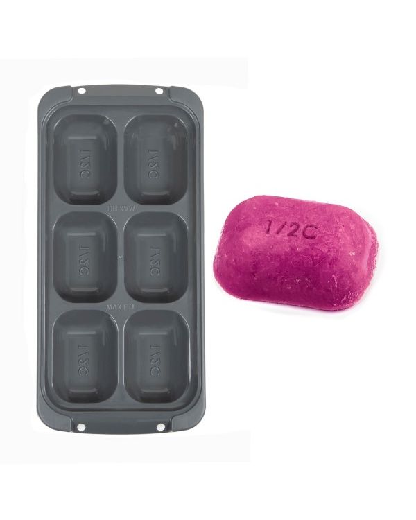 Portion & Freeze, 6 Portions - 1/2 Cup, 118ml