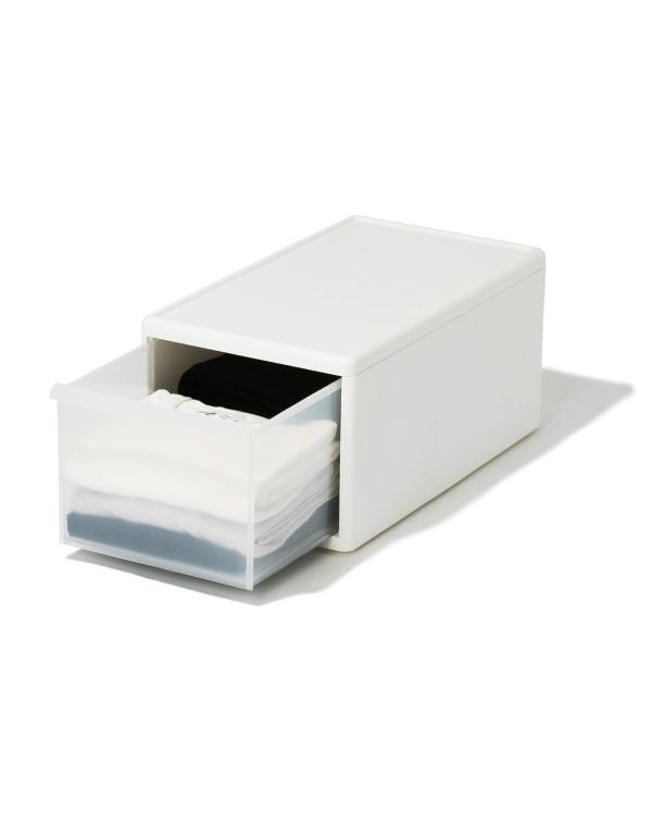 Modular Storage Drawer LM White