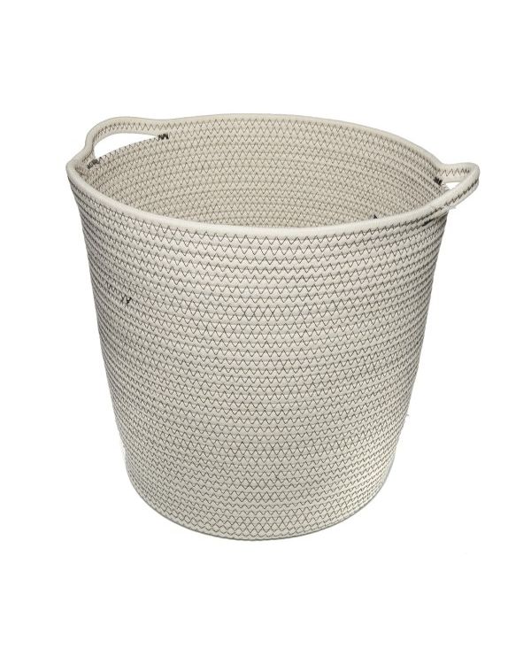 Kimiwan Basket Cotton Rope Off White Large