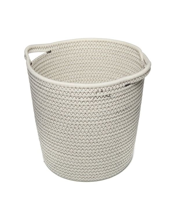 Kimiwan Basket Cotton Rope Off White Small