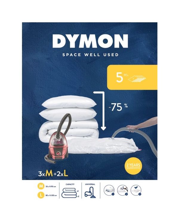DYMON-Classic-Compression-Bags-Set-of-Five