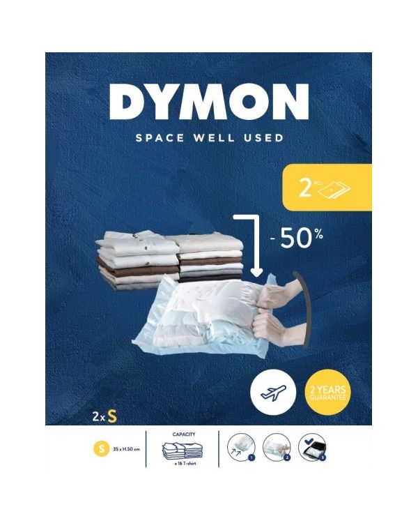 DYMON Roll-Up Compression Bags S/2 Small