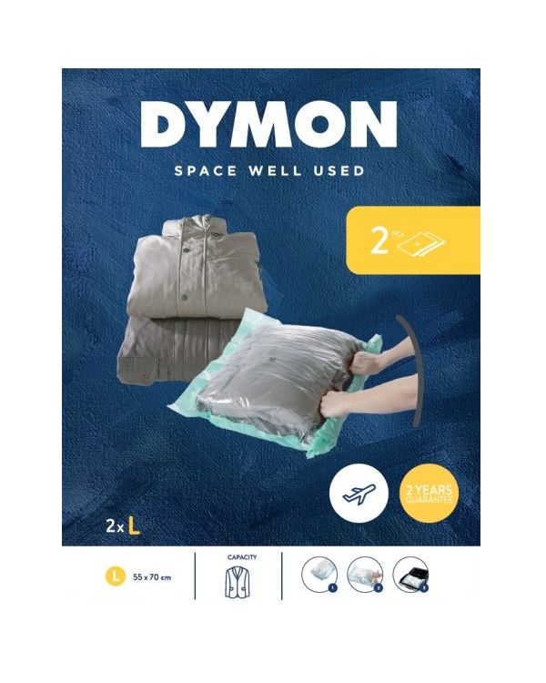 DYMON Roll-Up Compression Bags S/2 Large