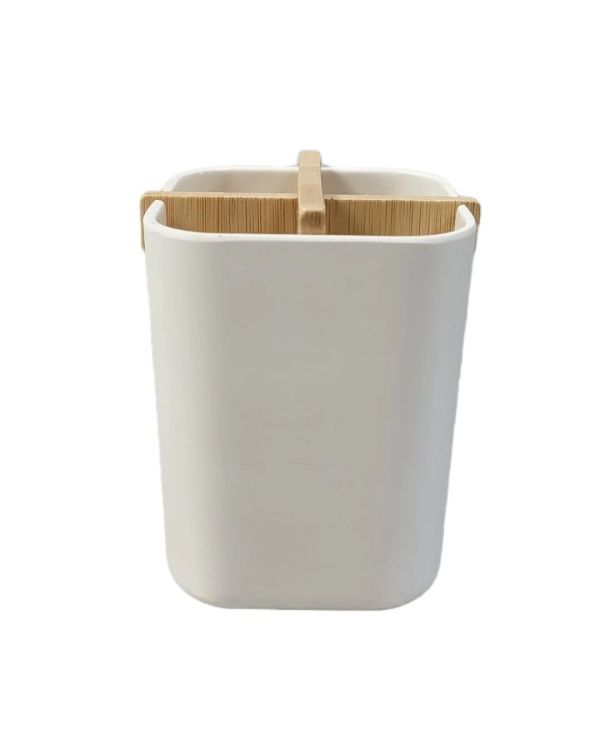 Stowe Makeup Brush Organizer White