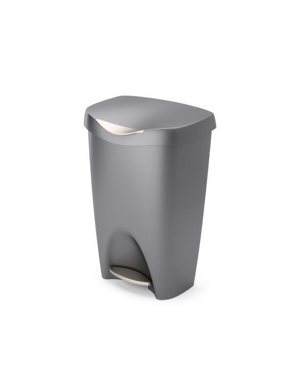 Umbra Brim Step Can Silver