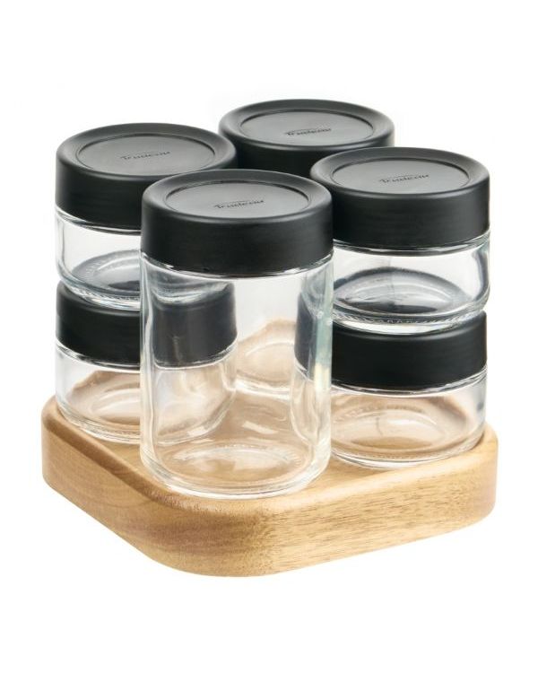 Trudeau 6 Bottle Rotating Spice Rack