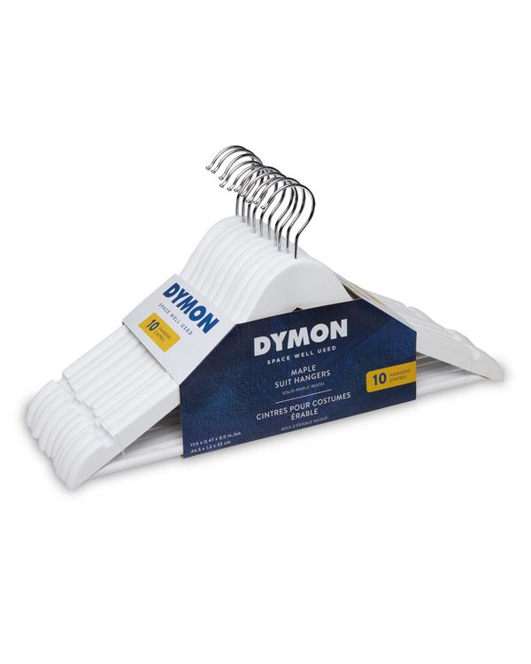 Dymon-Maple-Suit-Hangers-White-10pk
