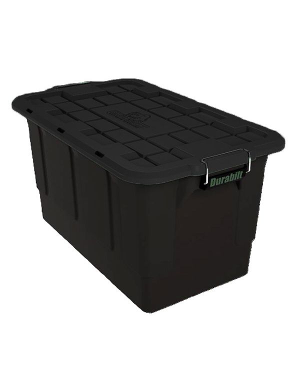 Durabilt Weather-Tight Tote Black/Black 75.7L